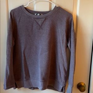 Fleece crew neck